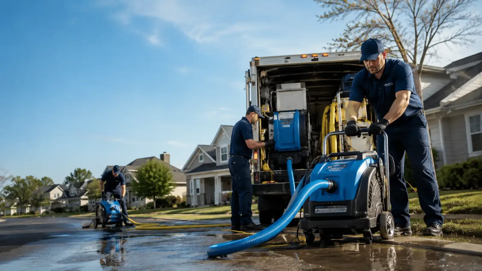 Flood Damage Cleanup in Crary, ND